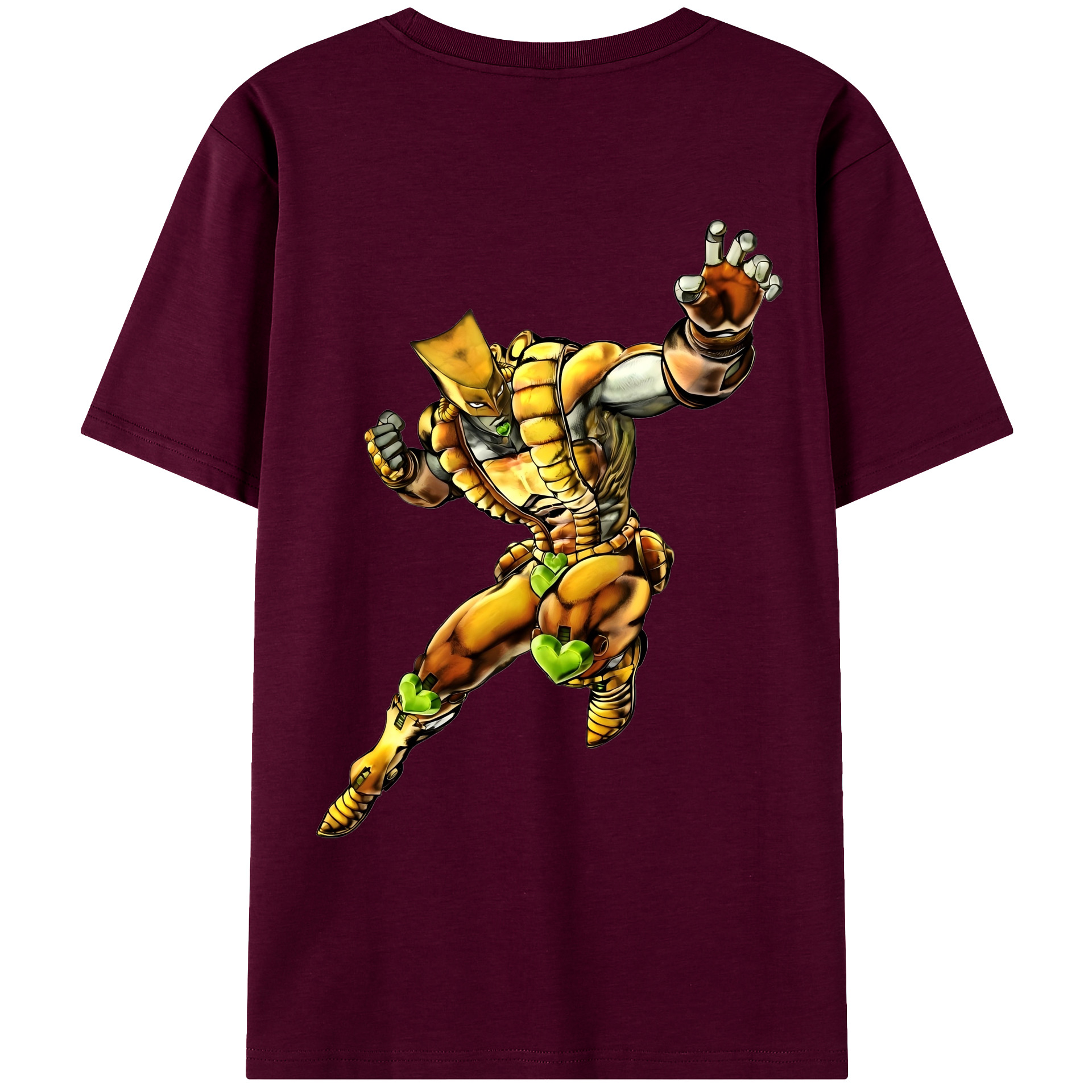 （画像用） ジョジョの奇妙な冒険 ディオ?ブランドー JoJo's Bizarre Adventure Dio Brando レディース半袖Tシャツ(バックプリント)